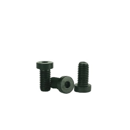 Newport Fasteners M12-1.75 Socket Head Cap Screw, Flat, Black Oxide Alloy Steel, 35 mm Length, 50 PK 989612-50